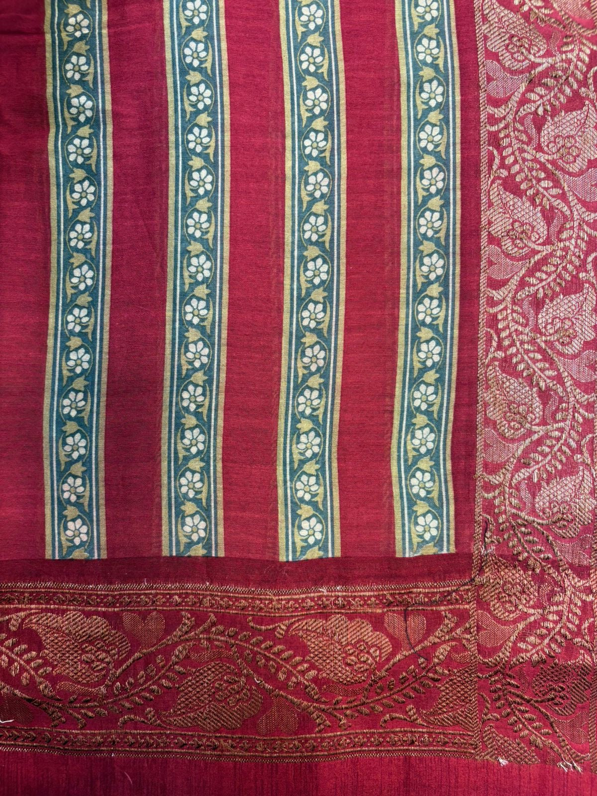 PURE MAHESHWARI SUITS WITH ANTIQUE ZARI BORDER