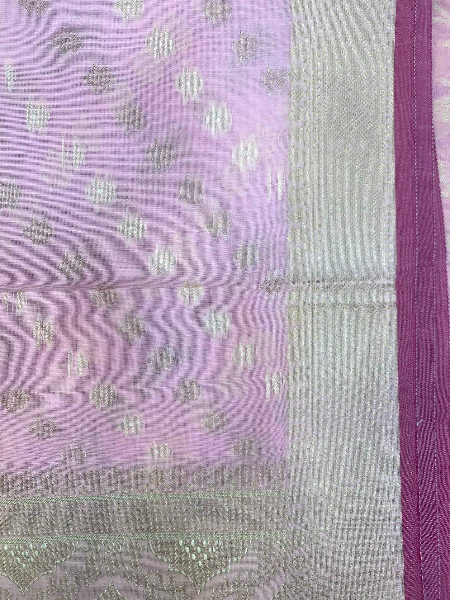 Maheshwari suits with Zigzag Print Lower