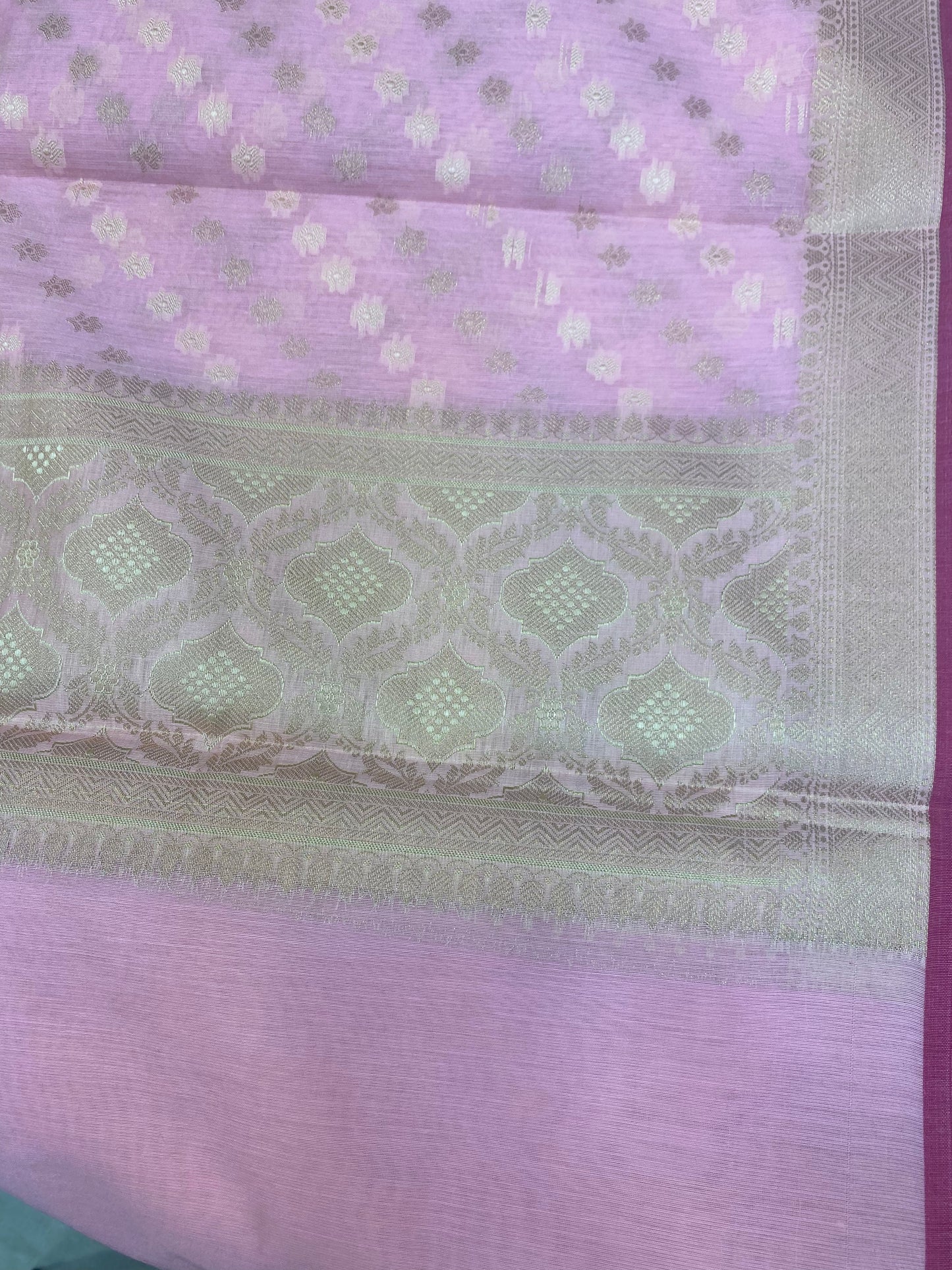 Maheshwari suits with Zigzag Print Lower