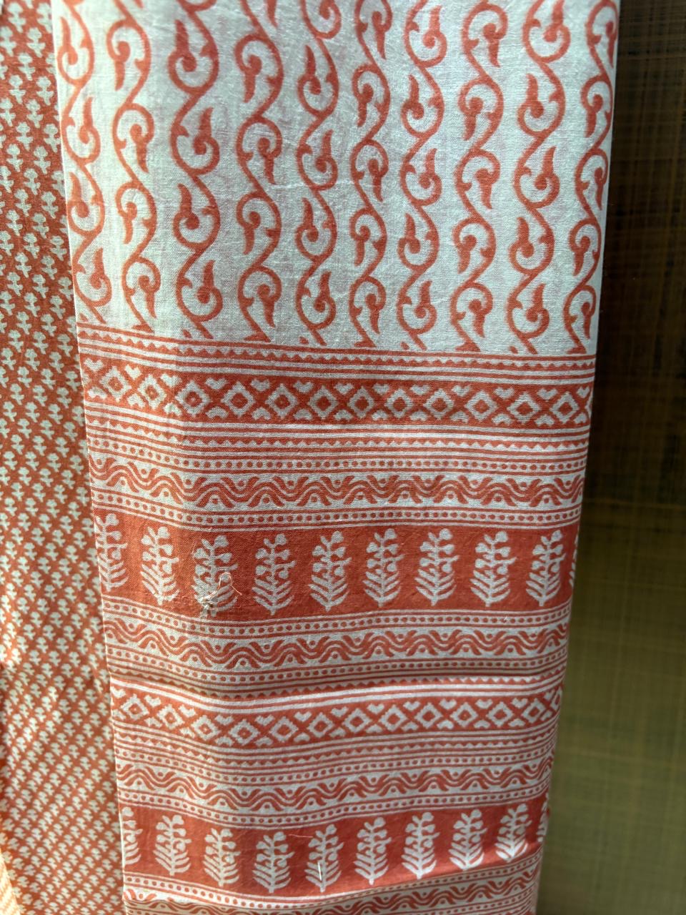 Pure Cotton Printed with Neck Embroidered & Printed Lower & Dupatta