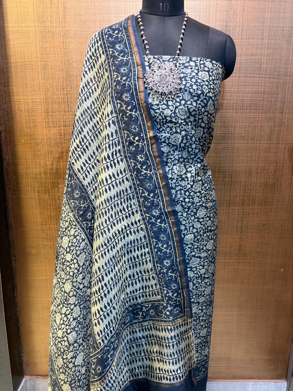 Indigo Maheshwari suit