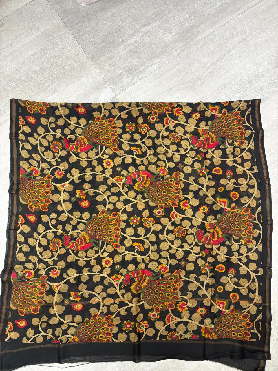 Black Maheshvari suit