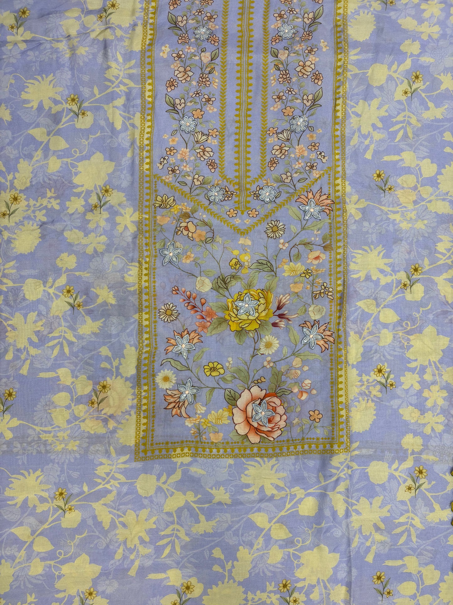 Muslin Designer Suit