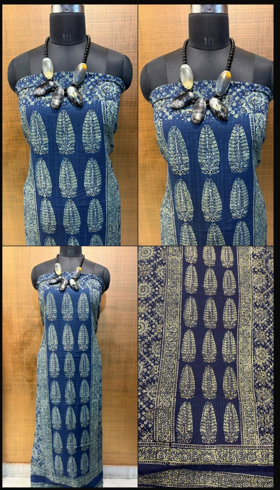 Cotton Ajrakh Print Kurtis