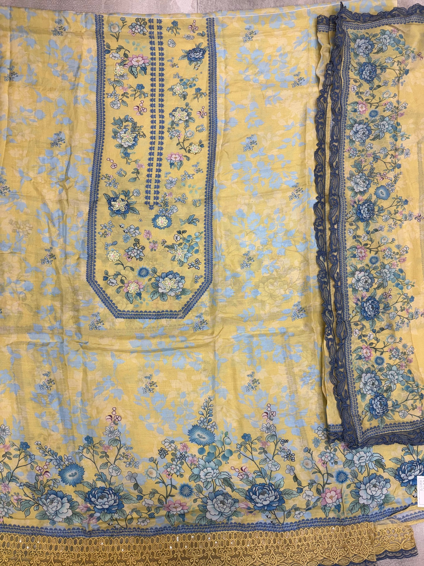 Muslin Designer Suit