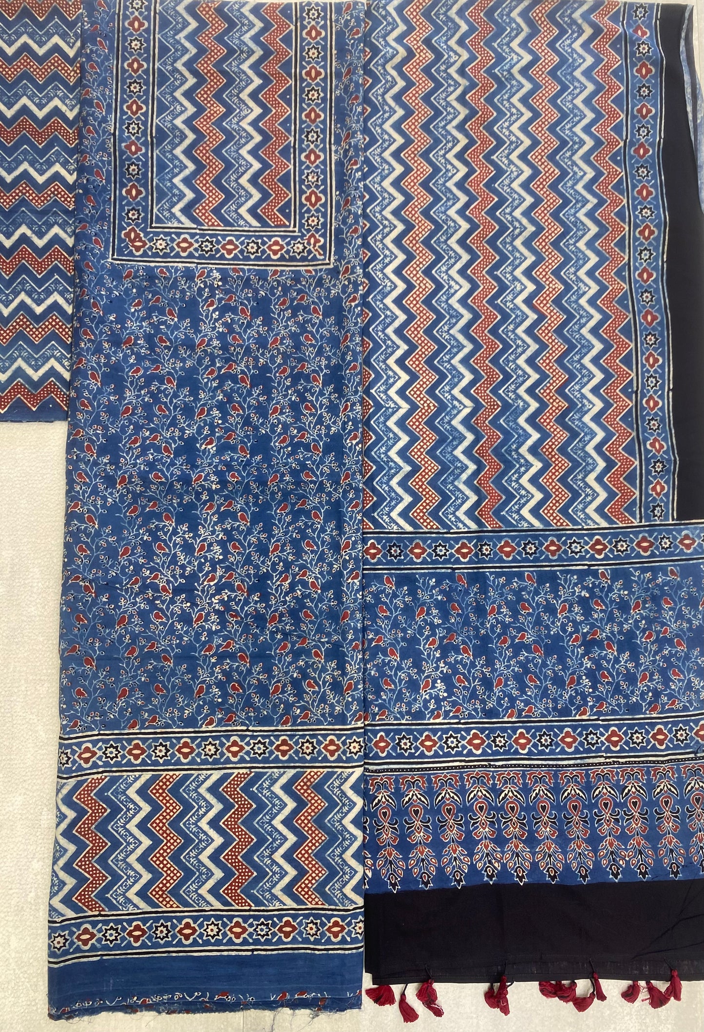 Pure Cotton Ajrakh Print