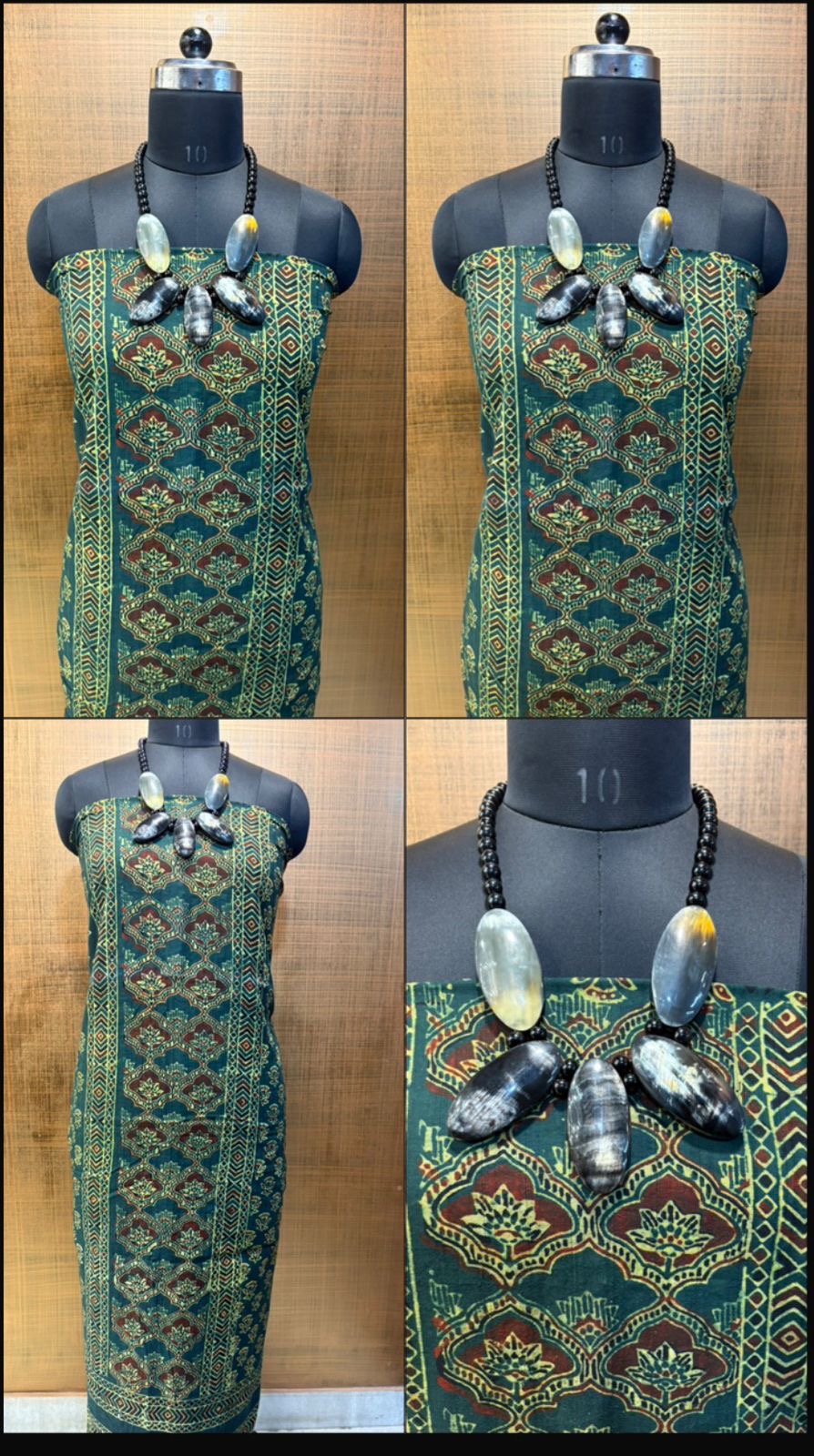 Cotton Ajrakh Print Kurtis