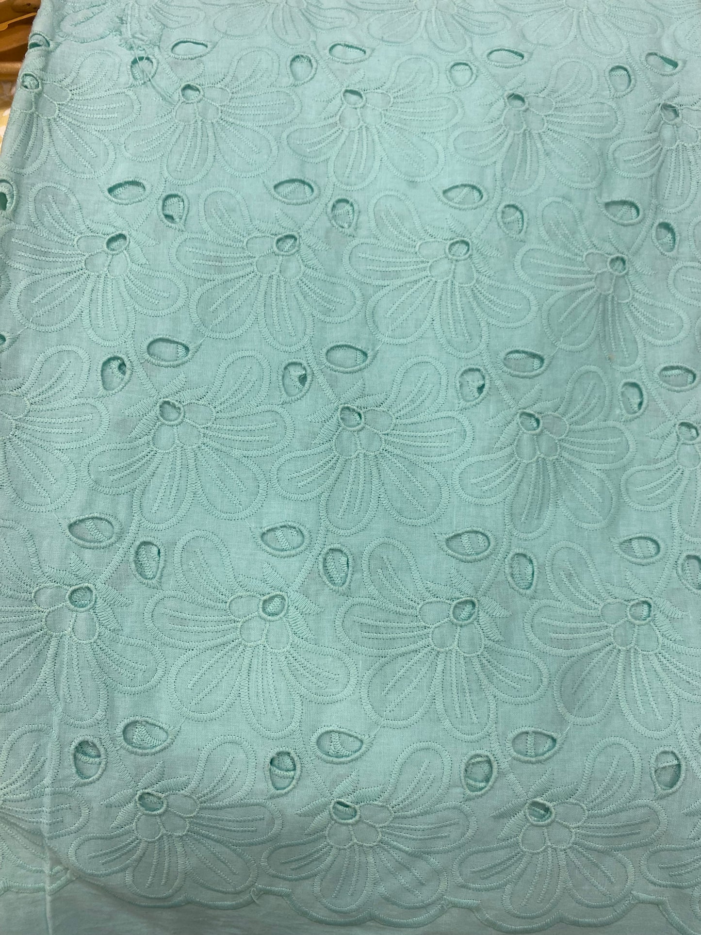 Chikan Fabric for Kurti /Dress/ Top