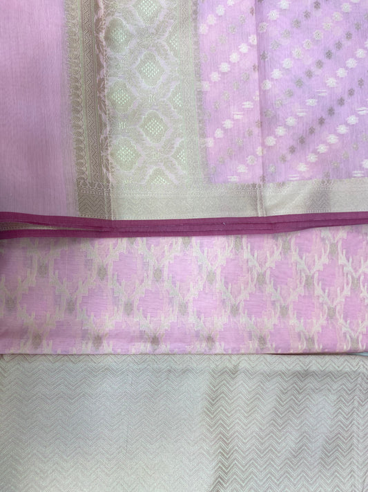 Maheshwari suits with Zigzag Print Lower