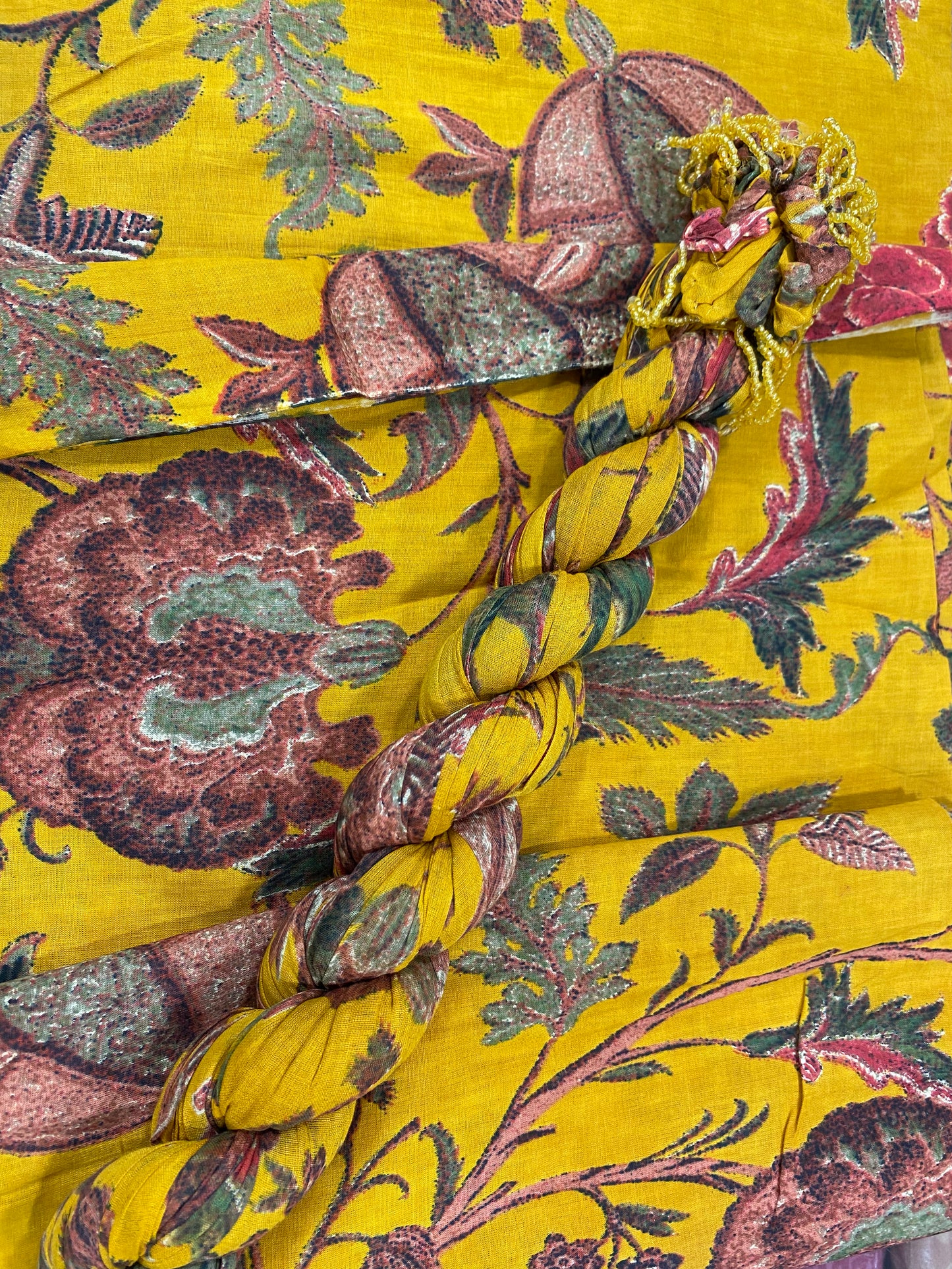 Cotton printed Lower and Crushed Dupatta Set