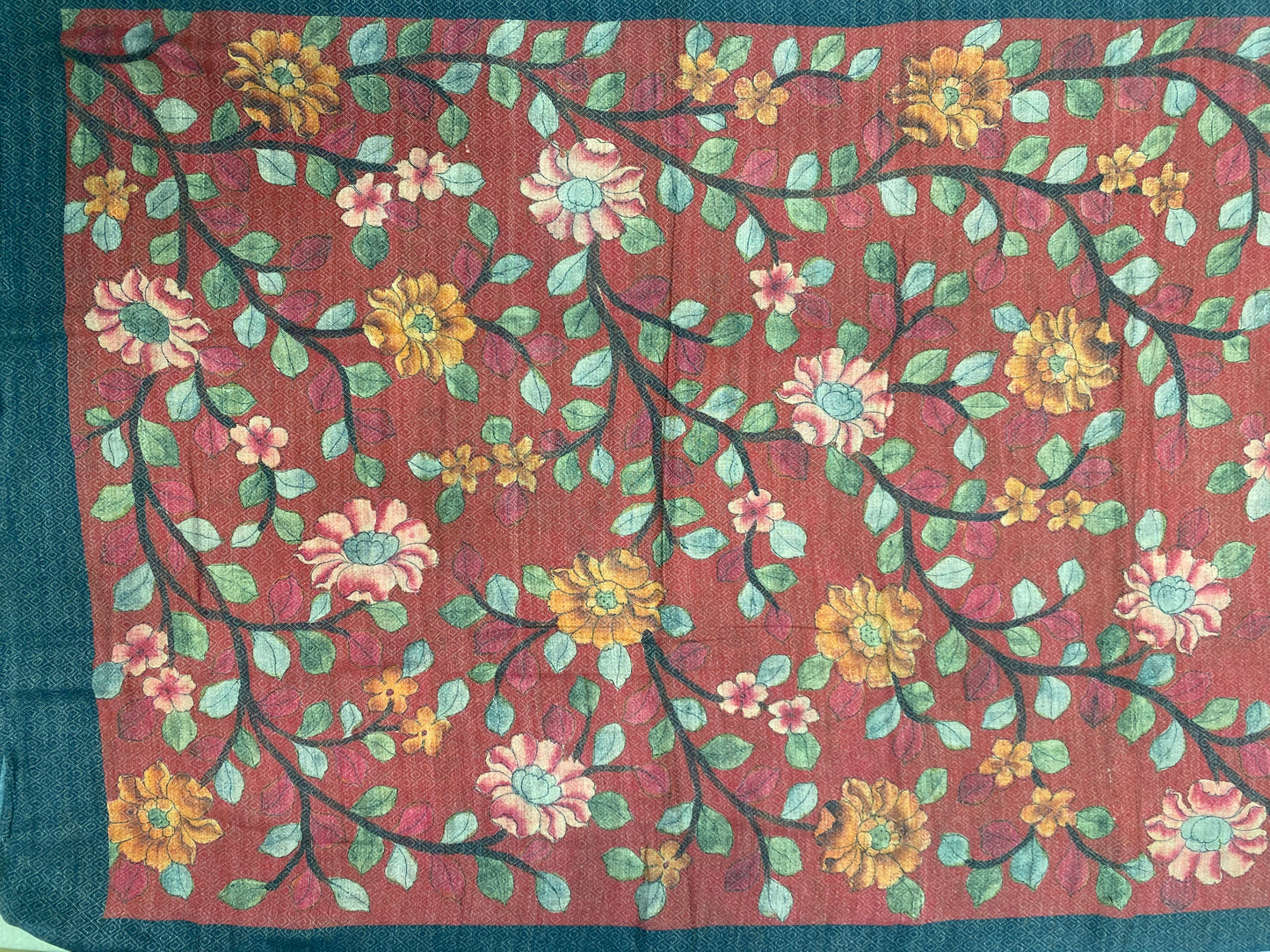 Pashmina Suit with Printed Pashmina Dupatta